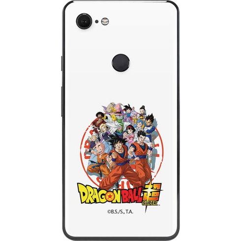 Dragon Ball Super Group Google Pixel 3 XL Skin